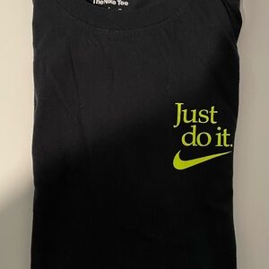 Nike Black Tee with With Logo